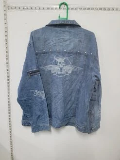 Vintage 80's 90's Custom Trucker Denim Jeans Jacket Size XXL C609