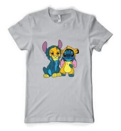 Free Personalisation Lion King Stitch Cute Simba Mashup Adults And Kids Unisex T Shirt UK Sizes -Fashion Clothing Store il fullxfull.4317537353 sn91