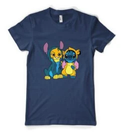 Free Personalisation Lion King Stitch Cute Simba Mashup Adults And Kids Unisex T Shirt UK Sizes -Fashion Clothing Store il fullxfull.4317537355 iggz
