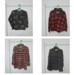 1-3 Vintage Crazy Fleece Sweater Jumper 'K' Medium Size