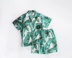 Men's Tropical Pajama Set, Mens Hawaiian Pajamas, Monogram Pajamas, Wedding Party Pajamas, Men's Pajamas, Christmas Pajamas, Custom Pajamas -Fashion Clothing Store il fullxfull.4331520540 eglr