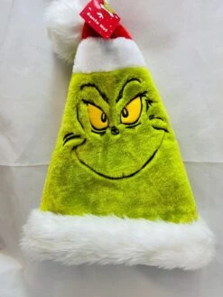 The Grinch Christmas Santa Hat Merry Grinchmas Novelty Xmas Gift NEW -Fashion Clothing Store il fullxfull.4343624140 r8ak
