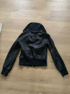 Vintage Y2k Black Leather Diesel Moto Jacket Biker Jacket 2000 Style Size M -Fashion Clothing Store il fullxfull.4403662623 o5u4