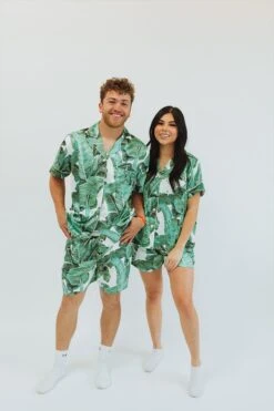 Men's Tropical Pajama Set, Mens Hawaiian Pajamas, Monogram Pajamas, Wedding Party Pajamas, Men's Pajamas, Christmas Pajamas, Custom Pajamas -Fashion Clothing Store il fullxfull.4405593089 rp8e