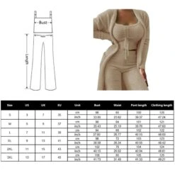 Autumn Winter Women's Velvet Pajamas Set Crop Top+Long Pants+Coat 3 Pieces Suit Warm Soft Fleece Homewear Pyjamas S-3XL -Fashion Clothing Store il fullxfull.4422655015 lmqh