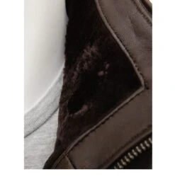 Handmade Men Leather Brown Coat Men Trench Coat New Style Leather Coat Men Vintage Style Coat Brown Coat With A Detachable Collar Style -Fashion Clothing Store il fullxfull.4425646834 o597