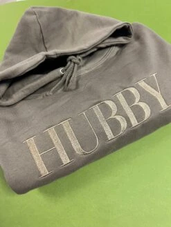 HubbyHoody- Wedding Hoody- Hubby To Be - Personalised Sweatshirt - Embroidered Sweatshirt Hoodies