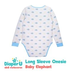 Adult Baby ABDL Long Sleeve Onesie - Baby Elephant (Extra Warm) 10 Adult Baby ABDL Long Sleeve Onesie - Baby Elephant (Extra Warm) -Fashion Clothing Store il fullxfull.4480333800 am9o