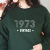 Vintage 1973 1963 1983 1993 Sweatshirt, 50th Birthday Hoodie, 50th Birthday Gift Sweatshirt, 50th Image Vintage 1973 Sweatshirt