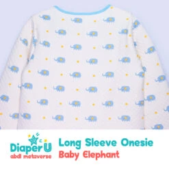 Adult Baby ABDL Long Sleeve Onesie - Baby Elephant (Extra Warm) 14 Adult Baby ABDL Long Sleeve Onesie - Baby Elephant (Extra Warm) -Fashion Clothing Store il fullxfull.4527700063 jap3