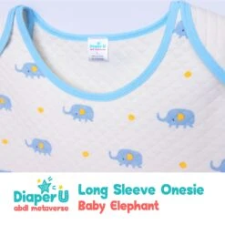 Adult Baby ABDL Long Sleeve Onesie - Baby Elephant (Extra Warm) 11 Adult Baby ABDL Long Sleeve Onesie - Baby Elephant (Extra Warm) -Fashion Clothing Store il fullxfull.4527700065 jksd