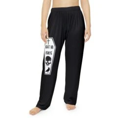 Rest In Peace Coffin Goth Women's Pajama Pants -Fashion Clothing Store il fullxfull.4553953186 8ftm