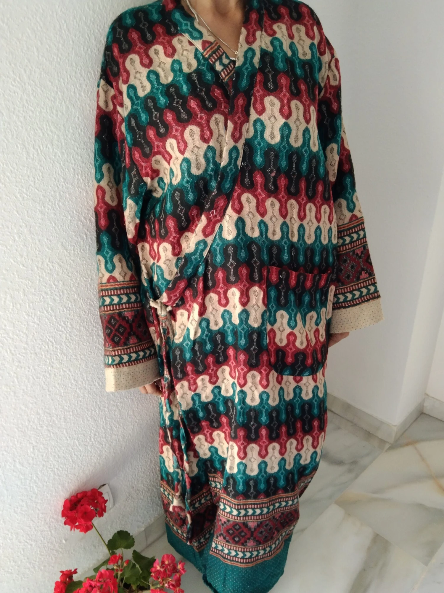 Unisex Winter Wrap Robe,winter Jacket, Loungewear,resort Wear,gifts For Her,boho Robe 7 Unisex Winter Wrap Robe,winter Jacket, Loungewear,resort Wear,gifts For Her,boho Robe - Image 7