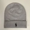 Ralph Lauren Winter Beanie Hat In Grey