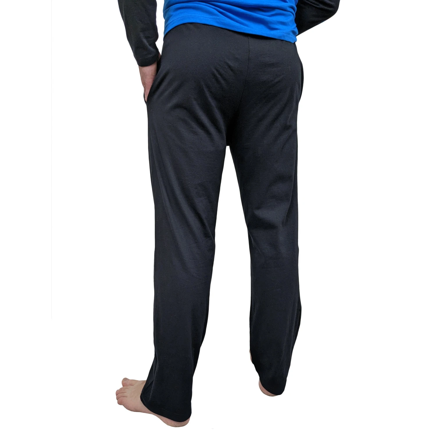 Mens Royale Black/Blue Loungewear Pyjamas PJs 6 Mens Royale Black/Blue Loungewear Pyjamas PJs - Image 6