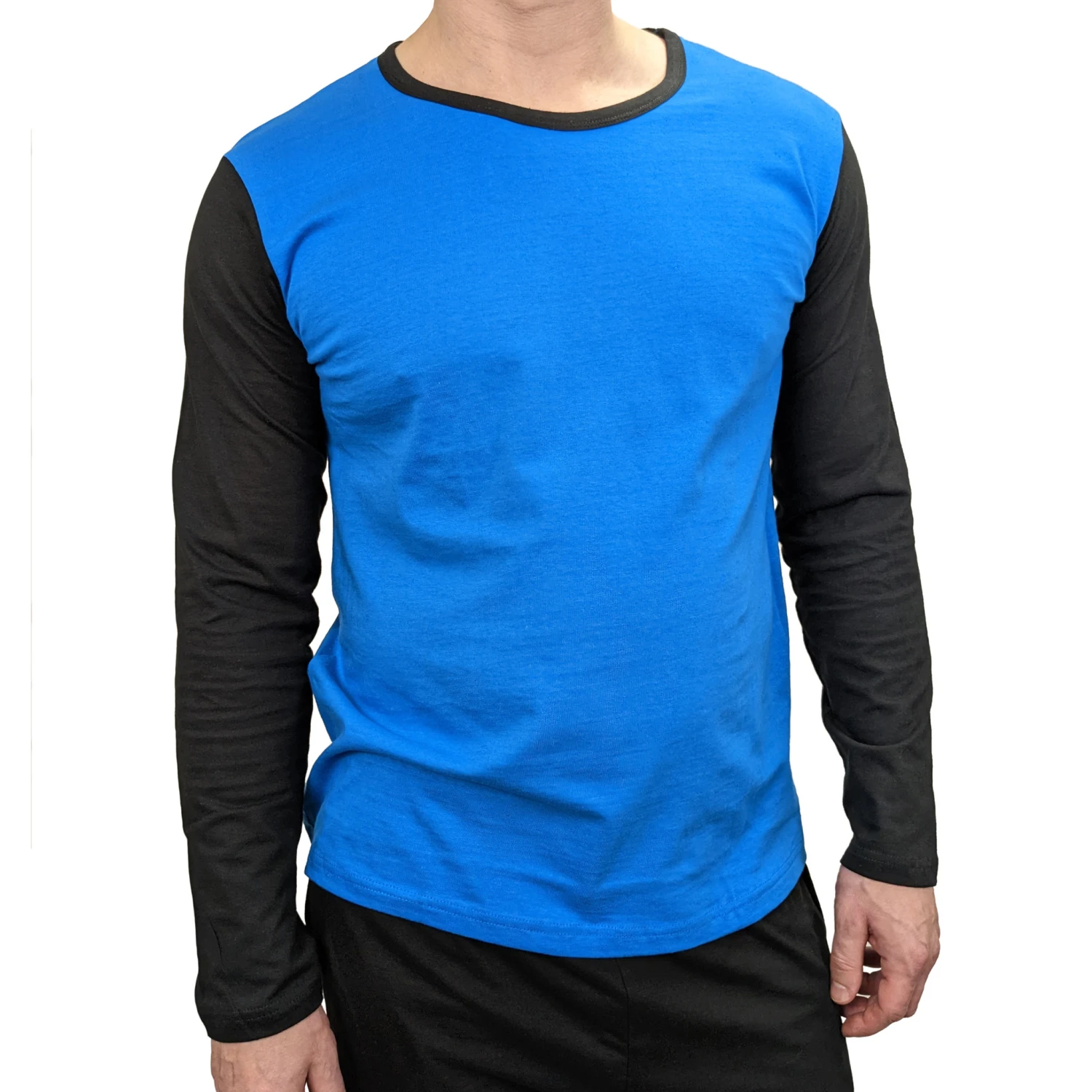 Mens Royale Black/Blue Loungewear Pyjamas PJs 4 Mens Royale Black/Blue Loungewear Pyjamas PJs - Image 4