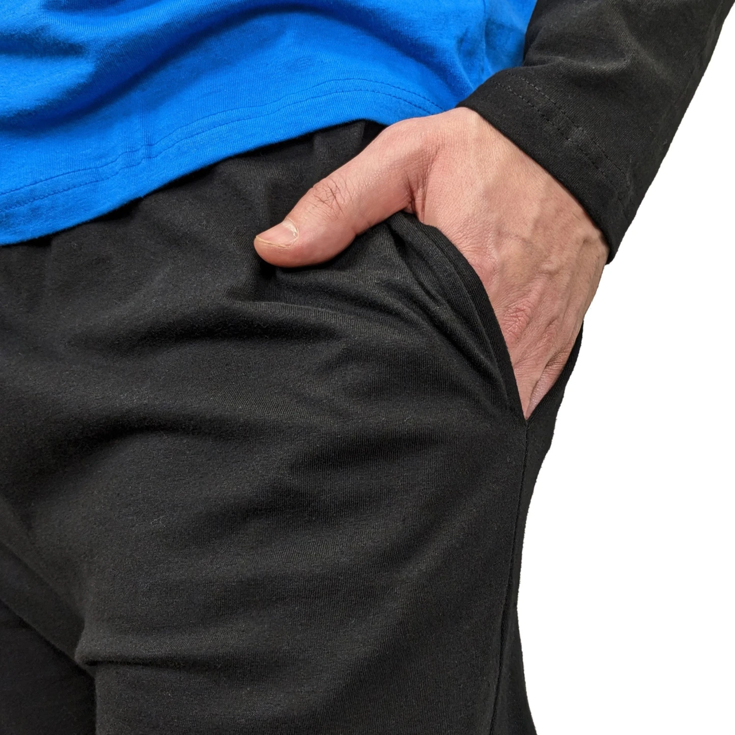 Mens Royale Black/Blue Loungewear Pyjamas PJs 7 Mens Royale Black/Blue Loungewear Pyjamas PJs - Image 7