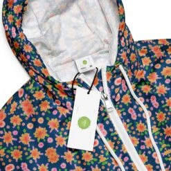 Women’s Cropped Windbreaker - Floral Print 3 -Fashion Clothing Store il fullxfull.4729314997 lk1c