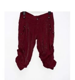 BBIIEENN Y2k Red Shorts 14.5inches Waist Giving Me Jean Paul Gaultier Vibes.