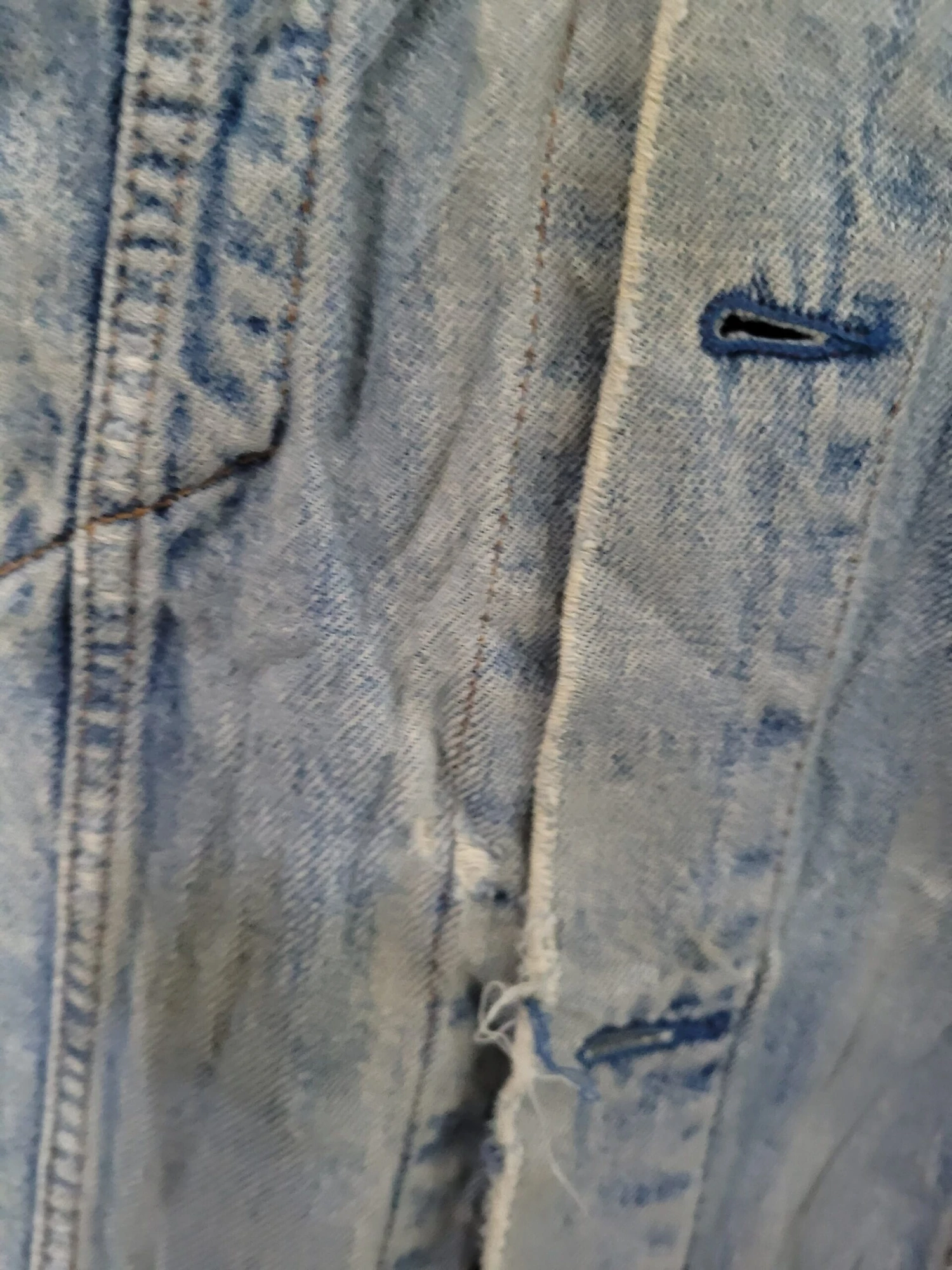 Levis Vintage 80's 90's Trucker Denim Jeans Jacket XL- VC103 4 Levis Vintage 80's 90's Trucker Denim Jeans Jacket XL- VC103 - Image 4