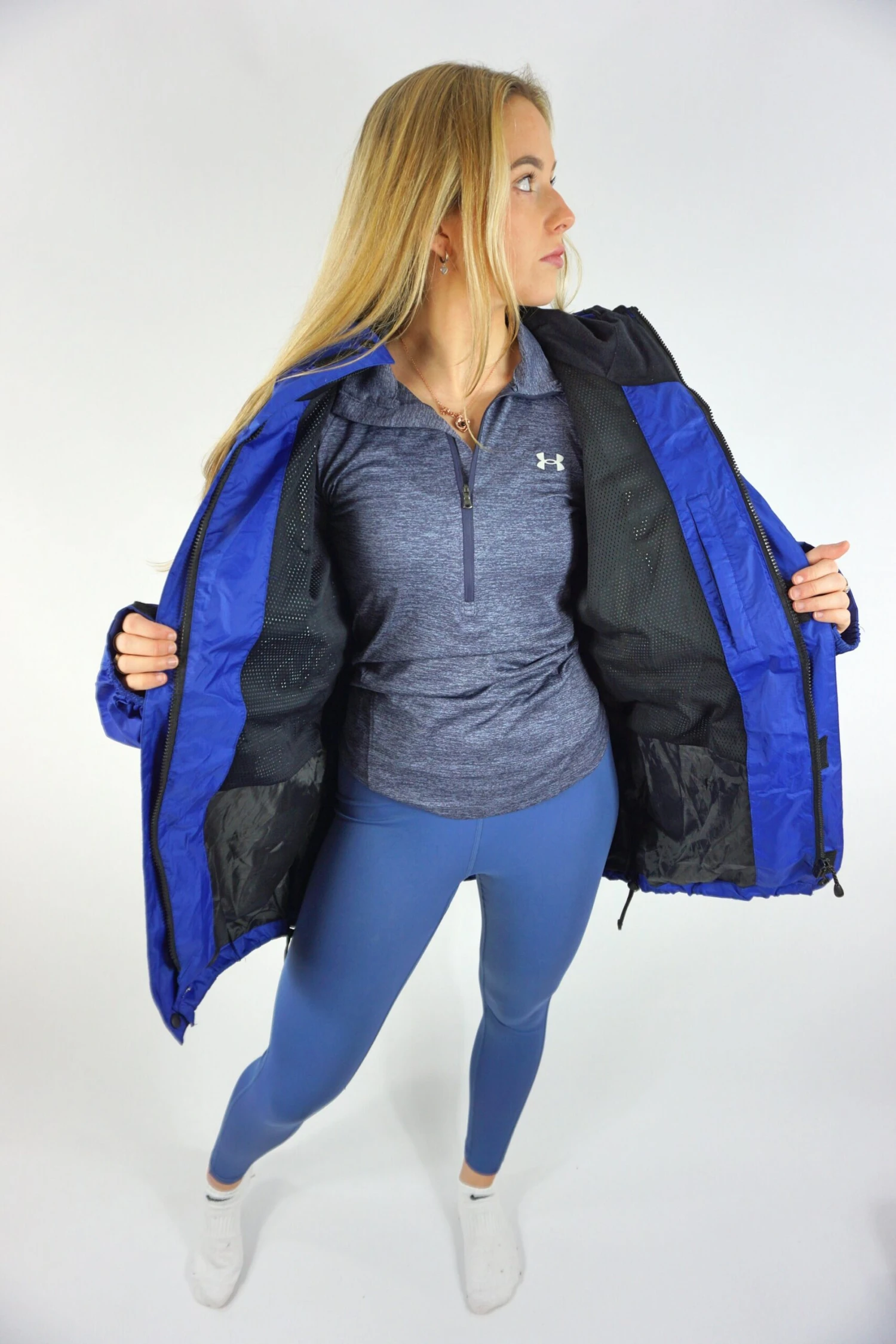 Unisex Vintage Windbreaker Jacket In Large 6 Unisex Vintage Windbreaker Jacket In Large - Image 6