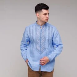 2023 Ukrainian Shirt For Men. Linen Shirt, Men's Embroidered Shirt. Ukrainian Vyshyvanka. Traditional Ukrainian Shirts Giftfor Easter