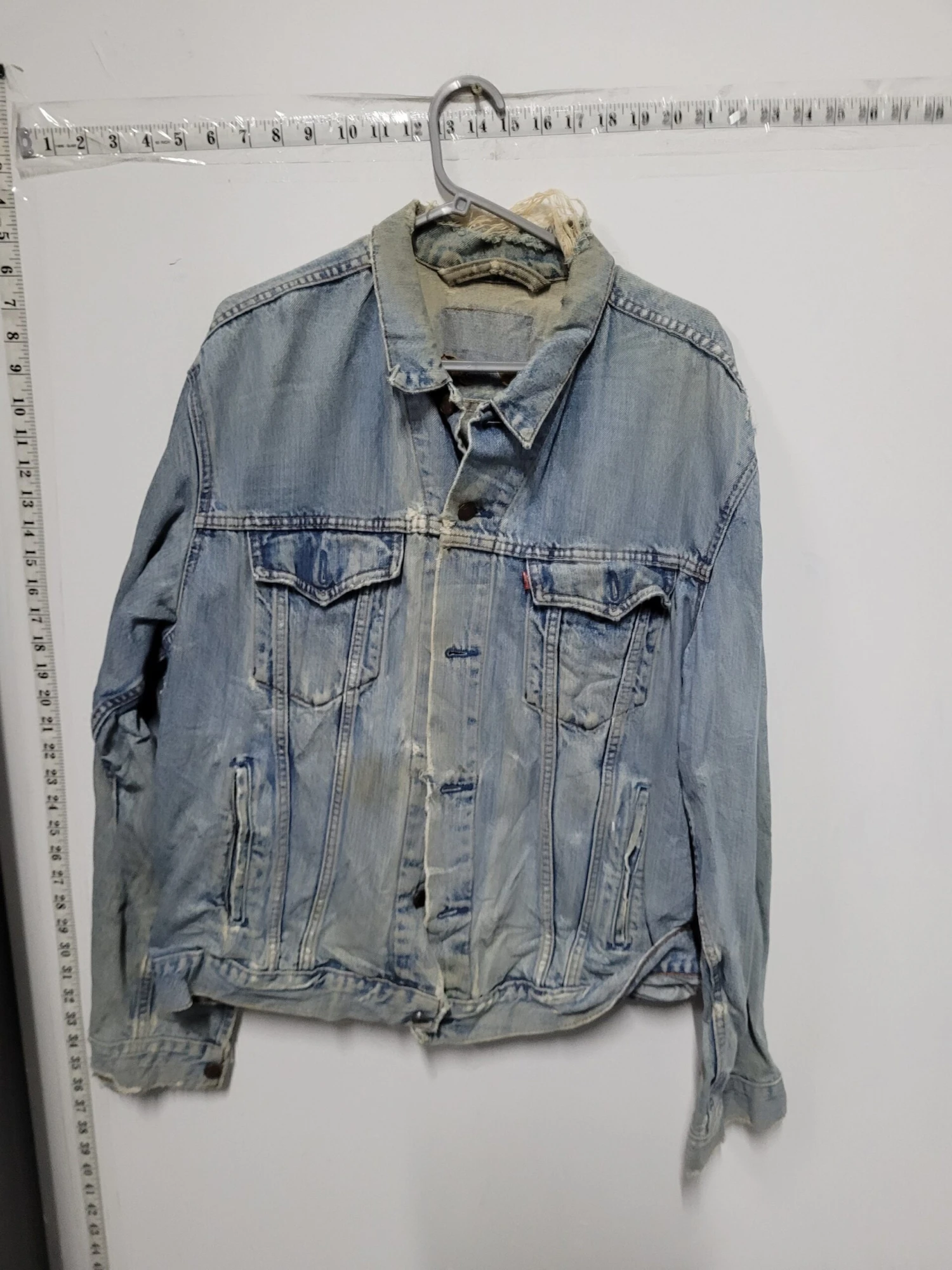 Levis Vintage 80's 90's Trucker Denim Jeans Jacket XL- VC103 1 Levis Vintage 80's 90's Trucker Denim Jeans Jacket XL- VC103