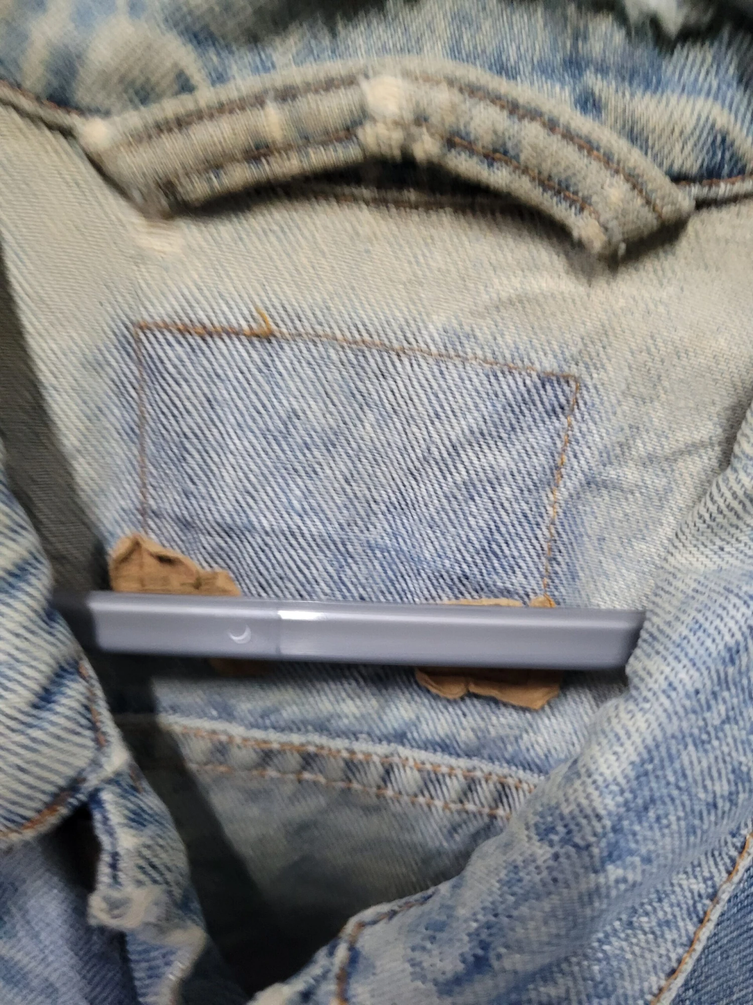 Levis Vintage 80's 90's Trucker Denim Jeans Jacket XL- VC103 3 Levis Vintage 80's 90's Trucker Denim Jeans Jacket XL- VC103 - Image 3