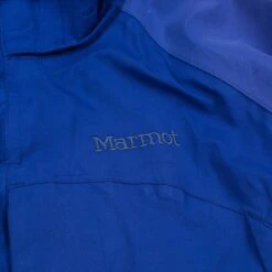 Marmot Windbreaker Coat L Blue Zip Hook & Loop -Fashion Clothing Store il fullxfull.4794825515 tmvr