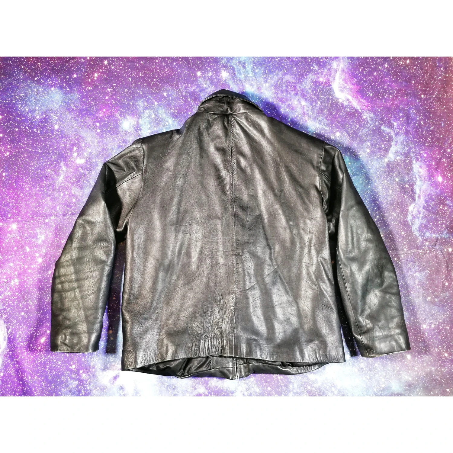 MDK Leather Jacket Black Major Design Korporation Size XL Vintage 90s 9 MDK Leather Jacket Black Major Design Korporation Size XL Vintage 90s - Image 9