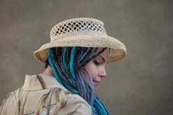 Vintage Straw Hat For Women, Boho Sun Bucket Hat, Retro Panama Hat, Summer Wide Brim Hats, 90s Fashion, Vintage Millinery