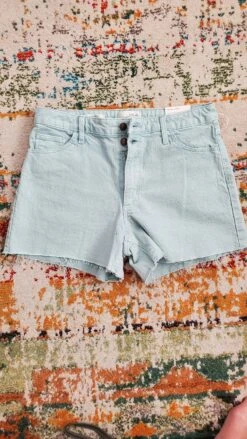 Hand Embroidered Rainbow Universal Thread Jean Shorts -Fashion Clothing Store il fullxfull.4803379954 2t43