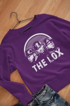 The Lox 90s Hip Hop Sweatshirt Old School Rap Shirts Rapper Clothing Jadakiss Eminem Jay-Z Nas Urban Streetwear Fashion Lil Wayne Kanye West -Fashion Clothing Store il fullxfull.4814435530 1z8w