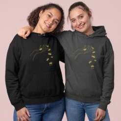 Raining Crowns Hoodie. Crown.Queen Crown Hoodie. Womens Sweatshirt.Queen Hoodie. Gifts For Her.Crown Birthday Gift. Gifts For Mums.Mum Gift. -Fashion Clothing Store il fullxfull.4829343912 ohyt