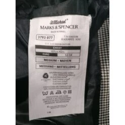 St Michael Black And White Jacket Lar 42'' Blazer New Wool Vintage Marks & Spencer 10 St Michael Black And White Jacket Lar 42'' Blazer New Wool Vintage Marks & Spencer -Fashion Clothing Store il fullxfull.4847863375 f92j
