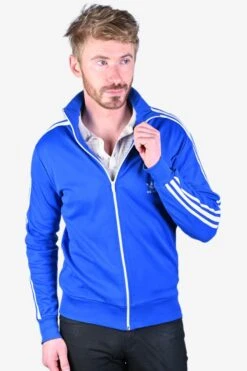 Vintage 1970's Adidas Blue Track Jacket 9 Vintage 1970's Adidas Blue Track Jacket -Fashion Clothing Store il fullxfull.4859377269 dce0