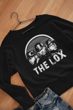 The Lox 90s Hip Hop Sweatshirt Old School Rap Shirts Rapper Clothing Jadakiss Eminem Jay-Z Nas Urban Streetwear Fashion Lil Wayne Kanye West -Fashion Clothing Store il fullxfull.4862701539 42xw