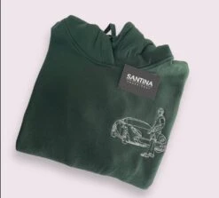 Embroidered Photo Outline Hoodie, Portrait Tshirt Sweatshirt, Fathers Day Sentimental Gift, Sweatshirt For Dad, Personalised Gift For Dad -Fashion Clothing Store il fullxfull.4897571356 9wx6