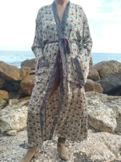 Unisex Luxury Robe,Silk Kimono,gifts For Her, Loungewear, Resort Wear,Fathers Day Gift,mom Postpartum Gift,silk Robe,