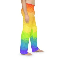 Men's Pajama Pants Rainbow Gay Pride, LGBTQ Pj Pants, Novelty Lounge Pants Men, Pride Flag Pj Bottoms, Pride Pajamas -Fashion Clothing Store il fullxfull.4962780444 7r4v