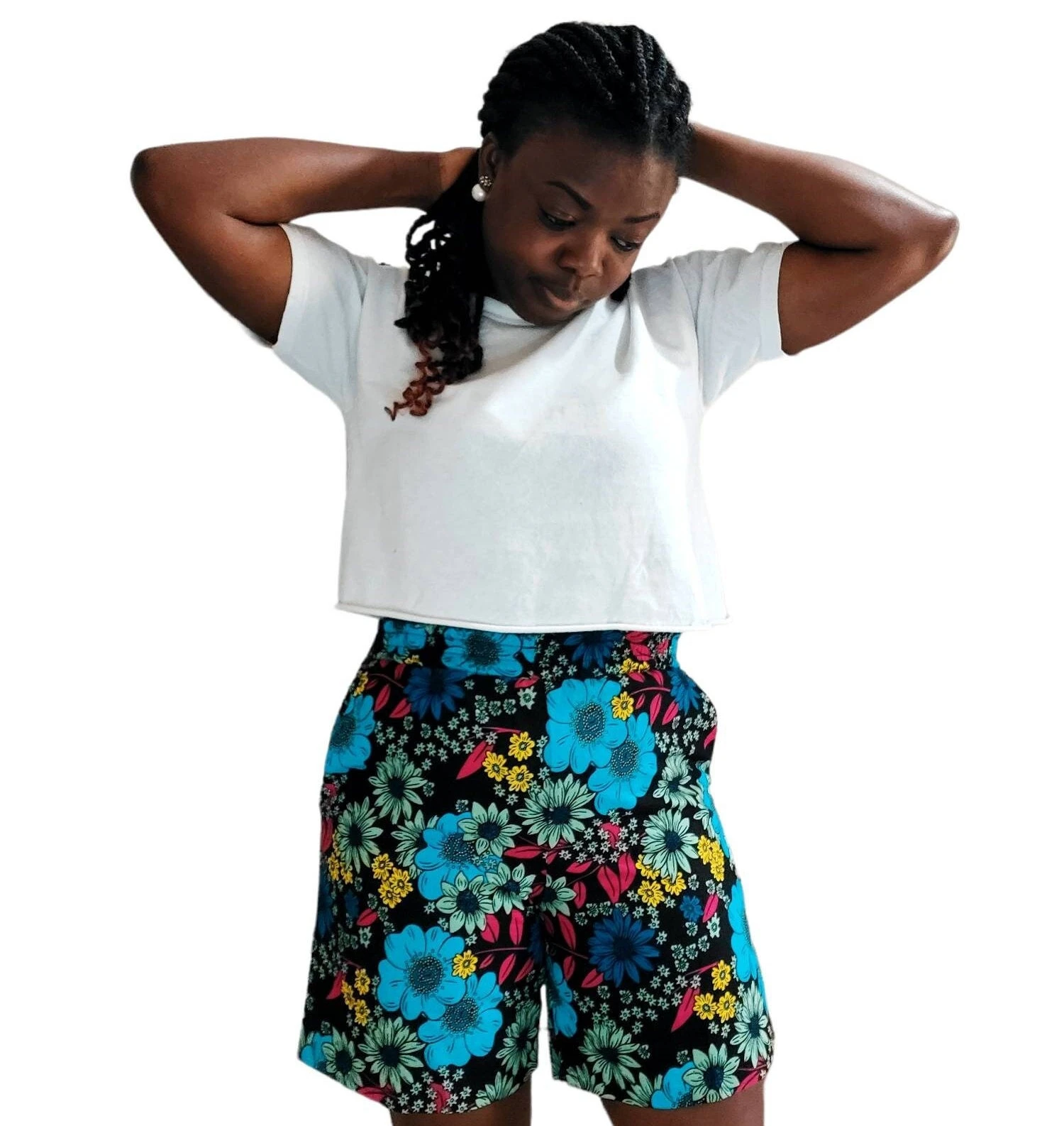 Cotton Shorts,Floral Shorts, Festival Pants, Overall Shorts, Boy Shorts,comfy Shorts, Hawaiian Shorts, Ruffle Shorts,ruffle Pants 4 Cotton Shorts,Floral Shorts, Festival Pants, Overall Shorts, Boy Shorts,comfy Shorts, Hawaiian Shorts, Ruffle Shorts,ruffle Pants - Image 4