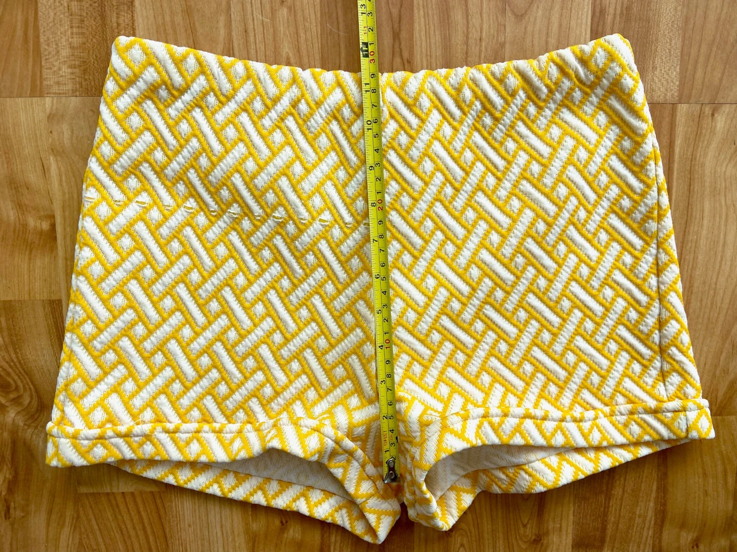 1960s Micro Shorts, Vintage Hot Pants, Elastic Waist Stretch Shorts. S 5 1960s Micro Shorts, Vintage Hot Pants, Elastic Waist Stretch Shorts. S - Image 5