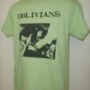 Oblivians T Shirt 199 Retro Music Green Unisex Tee