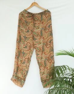 Fashion Clothing Store 14 Silk Blend Lounge Pants/Trouser With Side Pockets