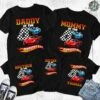 Personalized Car Birthday Family T-Shirt, Hot Racing Cars Birthday Boy Shirt, Cars Birthday Gift For Son Shirt, Family Party Theme Gifts RE