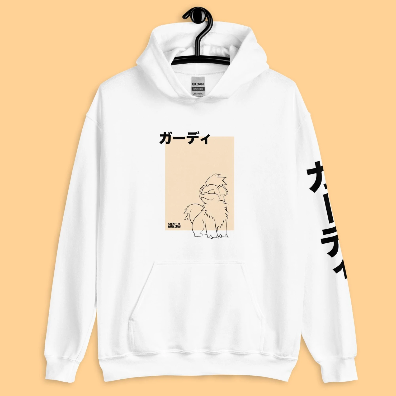 Growlithe Inspired Hoodie/Sweater/T-Shirt 6 Growlithe Inspired Hoodie/Sweater/T-Shirt - Image 6