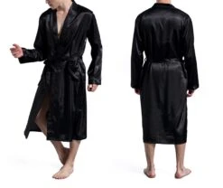 Mens Summer Kimono Soft Silk Bathrobe, Bridal Nightwear Gown Robe, V Neck Satin Rayon Robe, Bride Comfortable Robe, Vintage Y2k Inspire Robe -Fashion Clothing Store il fullxfull.5082007094 a8jd