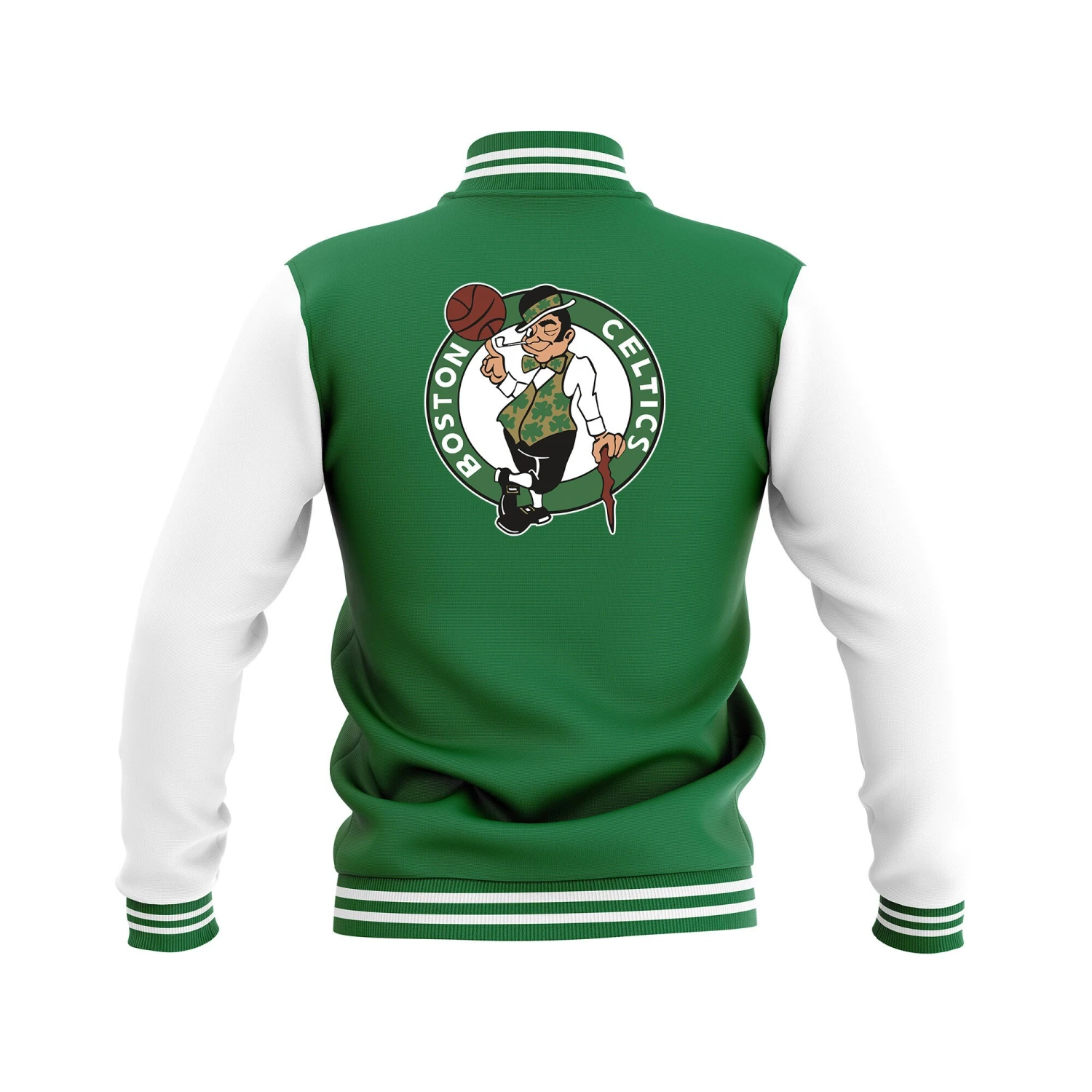 Boston Celtics Varsity Jacket 2 Boston Celtics Varsity Jacket - Image 2