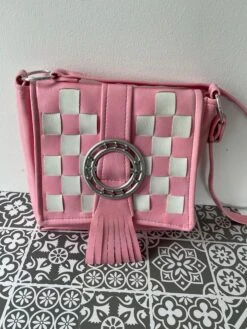 1960s Bubblegum Pink Mod Shoulder Bag 12 1960s Bubblegum Pink Mod Shoulder Bag -Fashion Clothing Store il fullxfull.5103861170 pwmt