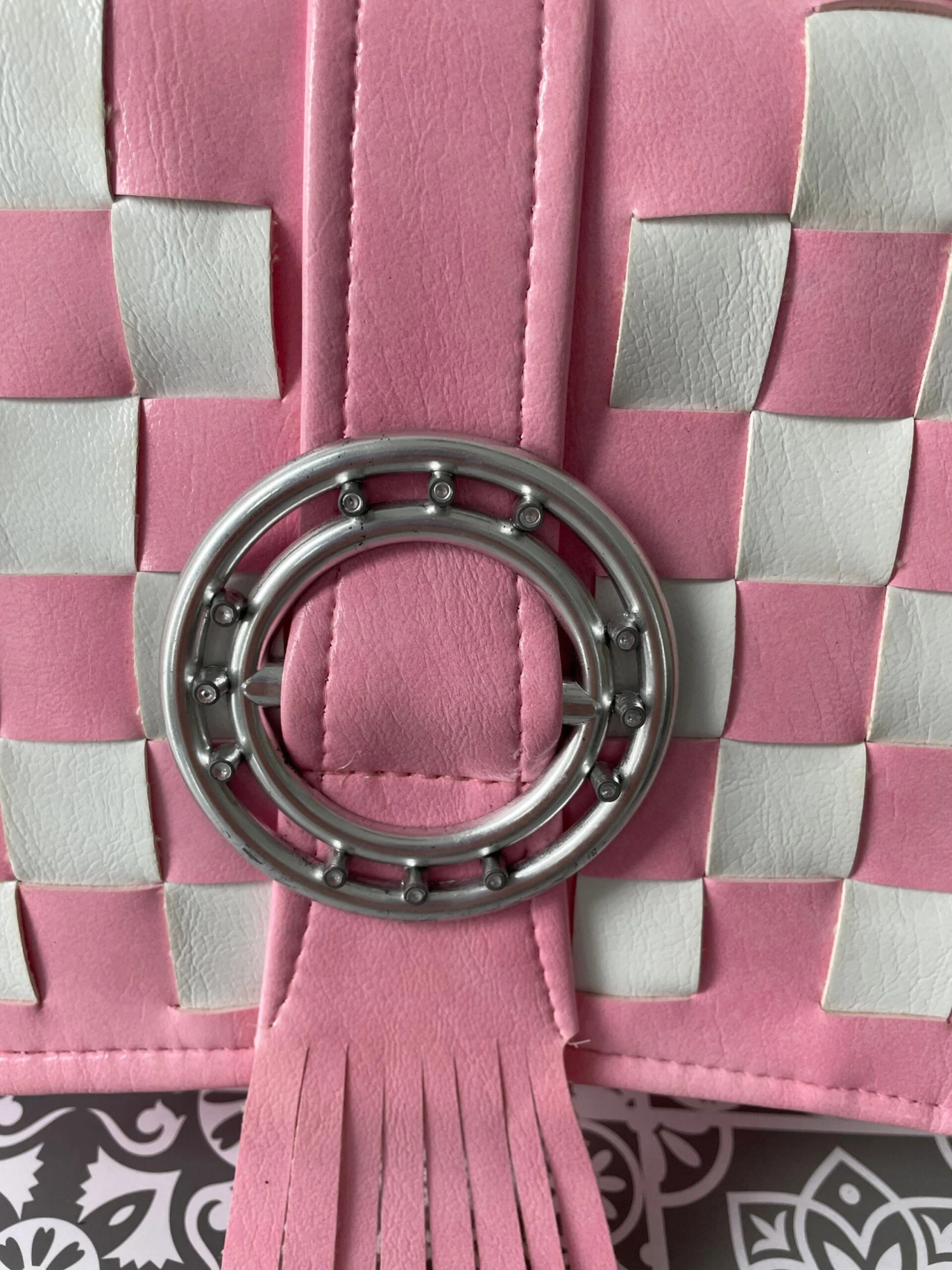 1960s Bubblegum Pink Mod Shoulder Bag 9 1960s Bubblegum Pink Mod Shoulder Bag - Image 9